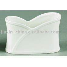 PORCELAIN NAPKIN HOLDER